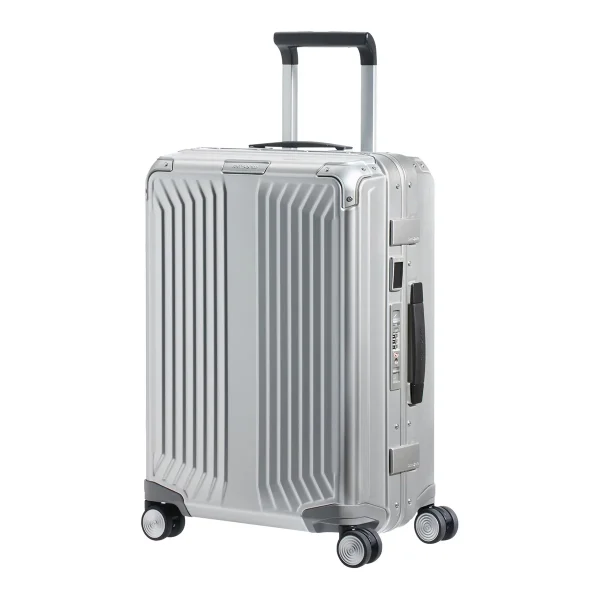Чемодан 4-х колесный Samsonite CS0*001 Lite-Box Alu 55 см