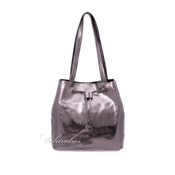 Сумка женская кожаная Mettle 8825-7 grey