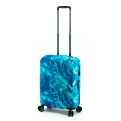Чехол для чемоданов EBH687-S Turquoise Marble S (до 60 см)